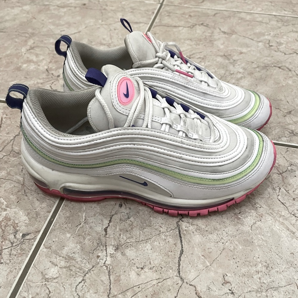 Nike Air Max 97 “Rush Pink Volt” Women’s Sz 7